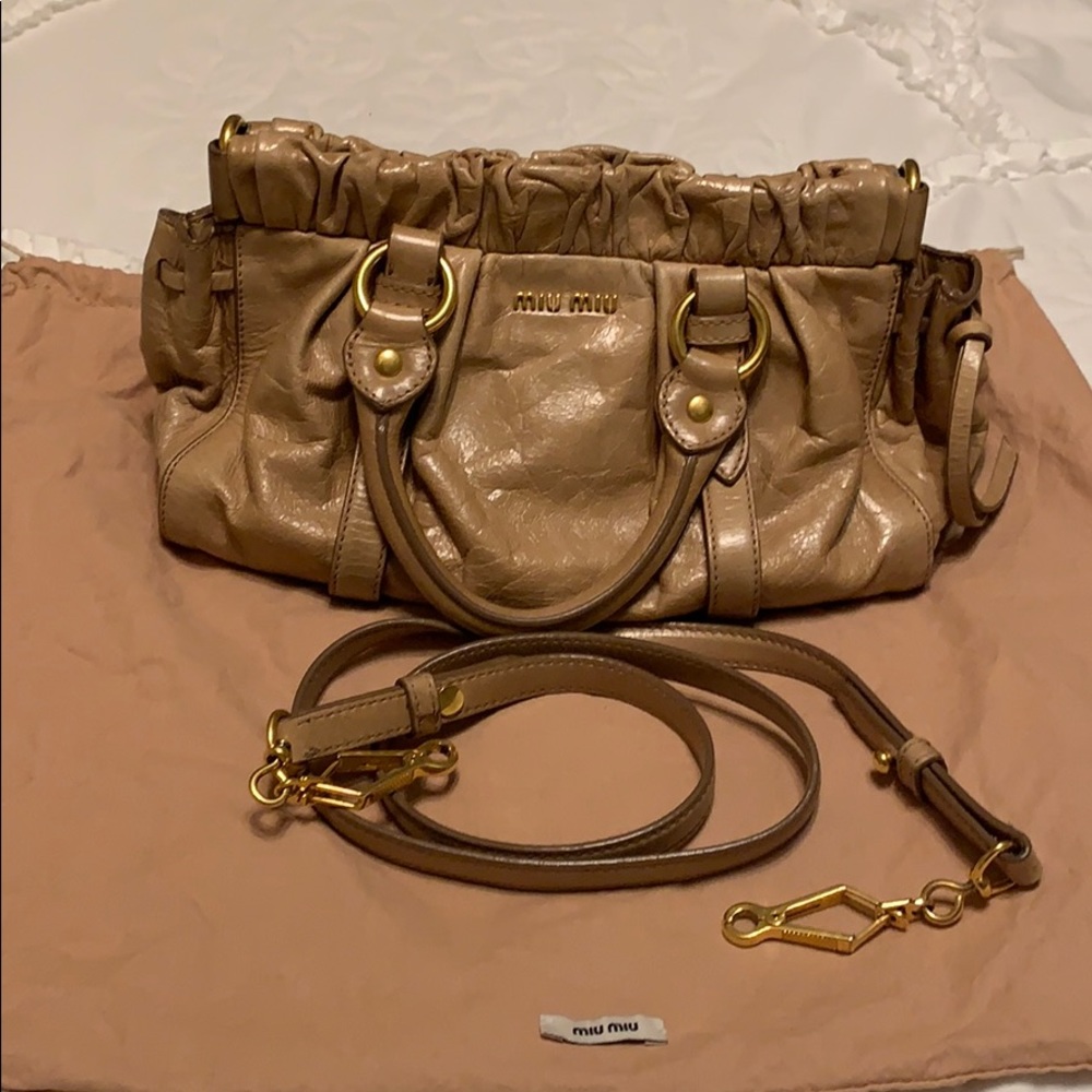 ‼️SALE‼️ Miu Miu crossbody / satchel / 2 ways bag